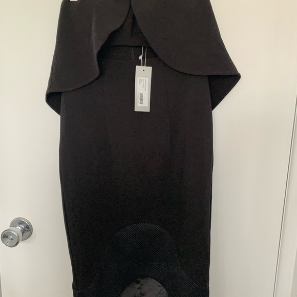 SHEIKE love struck Black strapless dress with cutout Sz 8 - Picture 6 of 10